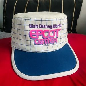 Vintage 1982 Walt Disney World Epcot Center painters hat.